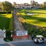 montecito country club easement dispute
