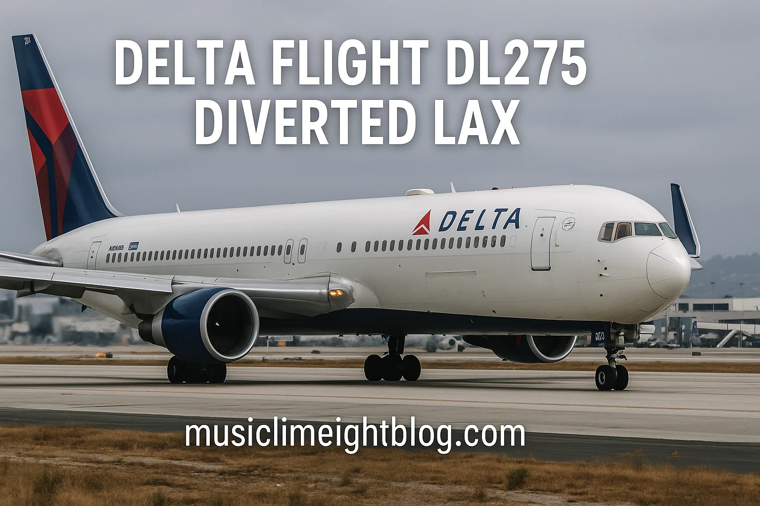 delta flight dl275 diverted lax