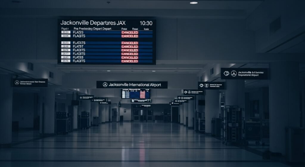 jacksonville flight discontinuations