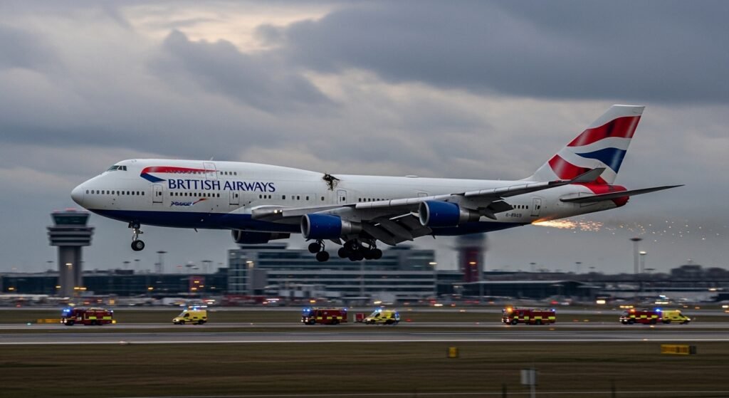 british airways emergency flight ba286