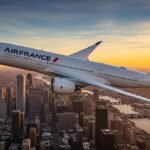 air france a350 chicago flight return