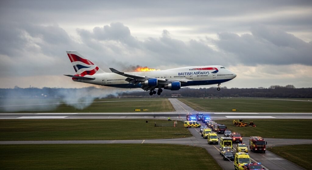 british airways emergency flight ba286