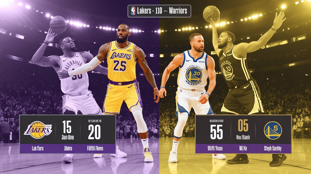 Lakers vs Golden State Warriors Stats