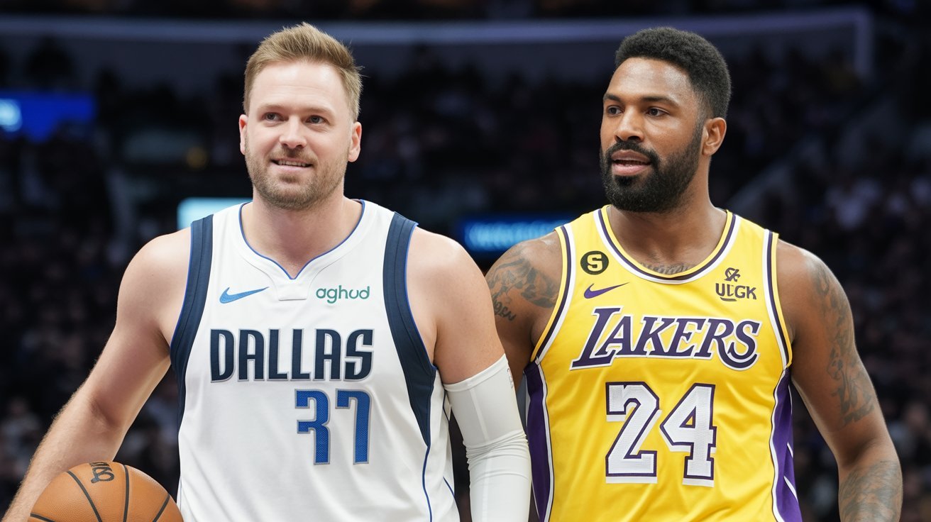 dallas mavericks vs lakers match player stats