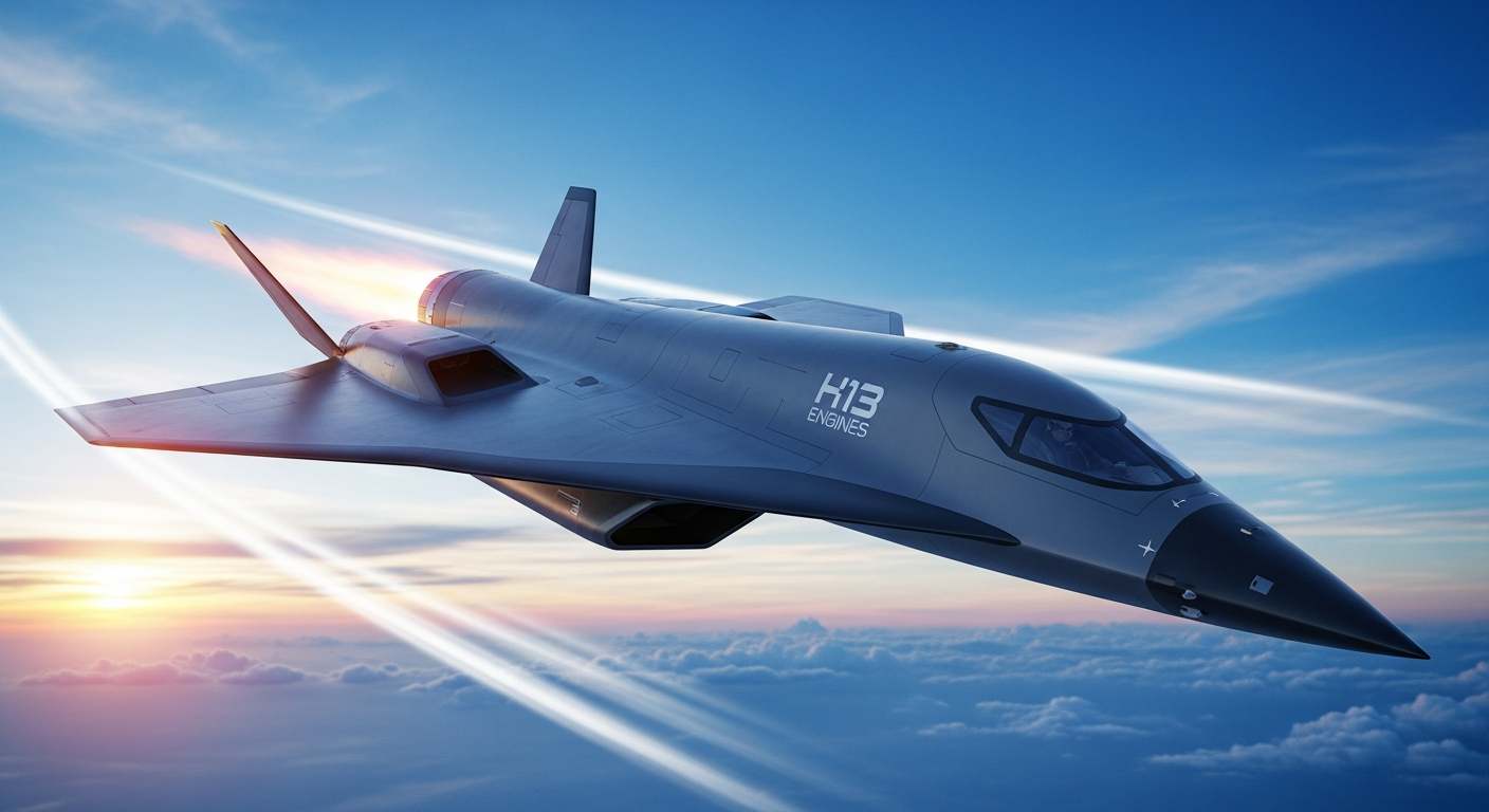 H13 Engines Hypersonic Vehicle Talon-A