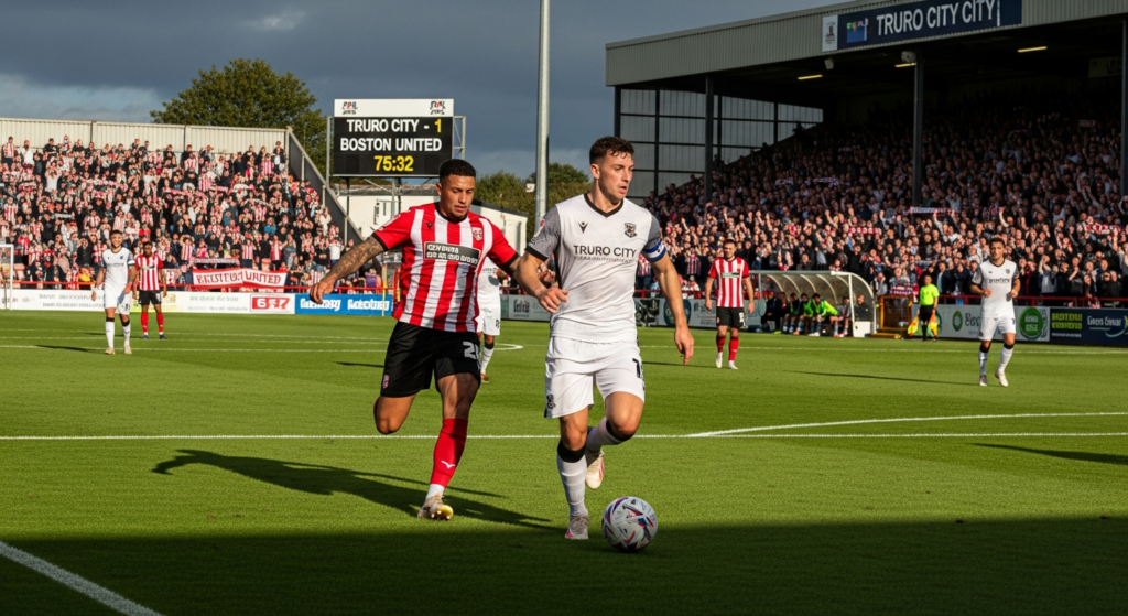 Truro City vs Boston
