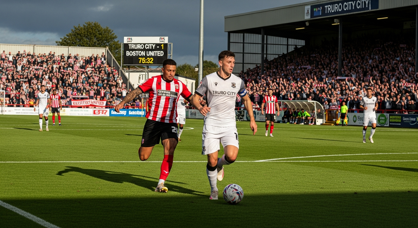 Truro City vs Boston